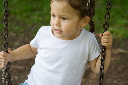 on the swing
