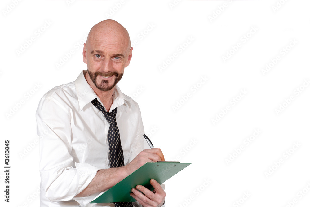 Attractive successful bearded middle aged businessman Attractive successful bearded middle aged businessman