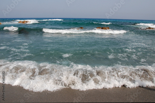 Mare mosso e onde