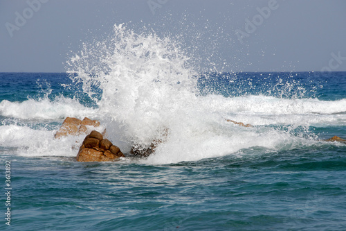 Mare mosso e onde photo