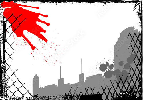 urban city grunge vector