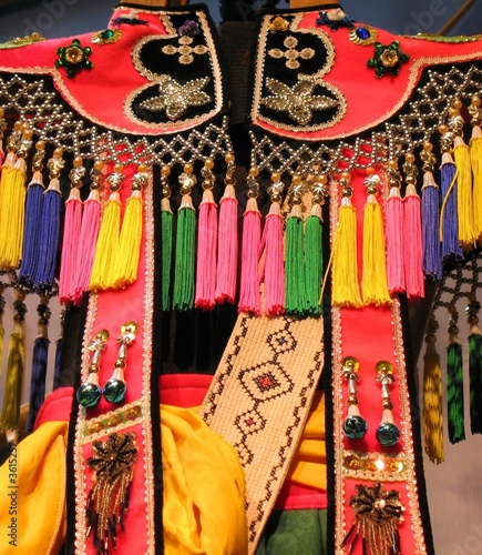Native Dress Ornaments © Yali Shi