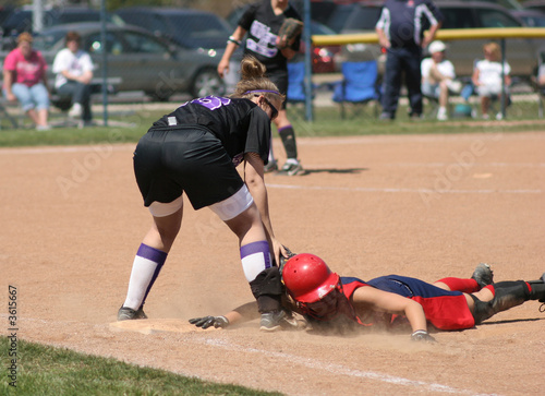 Softball pickoff