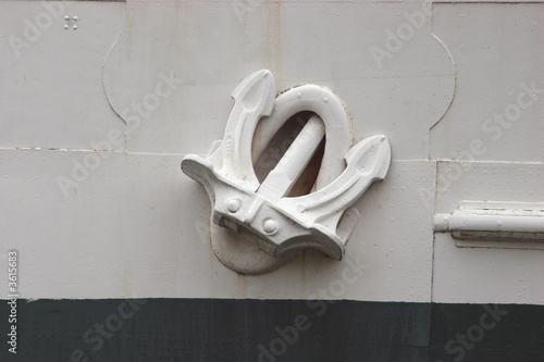 Steamship anchor