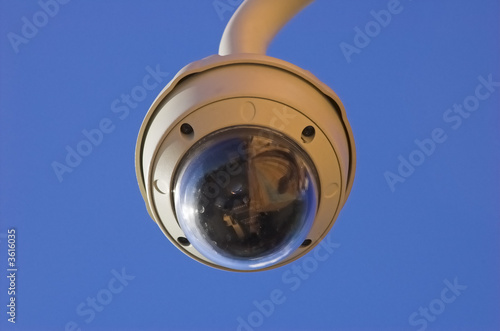 security camera closeup