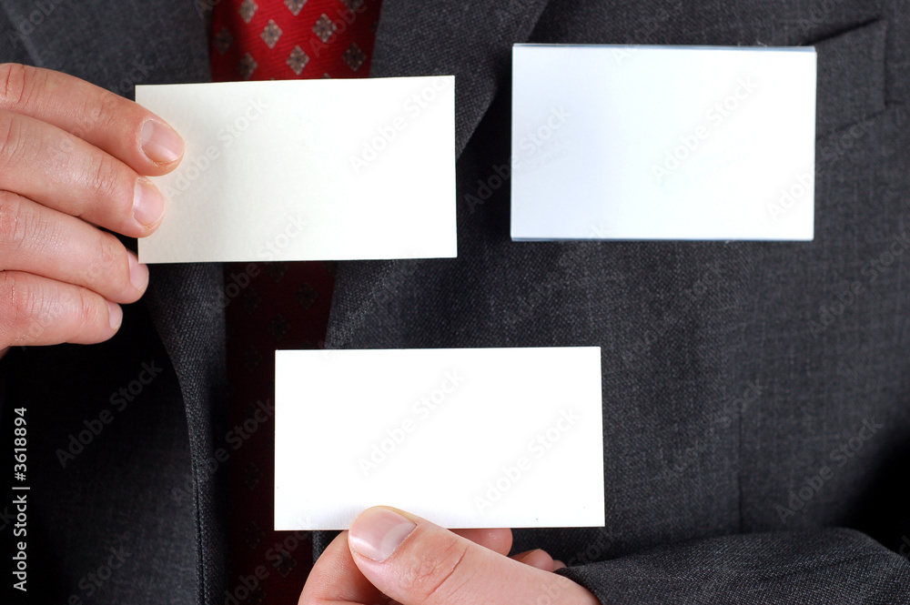 Obraz premium visiting card #11