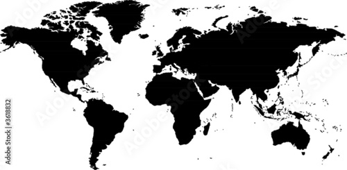 Mappa del mondo photo