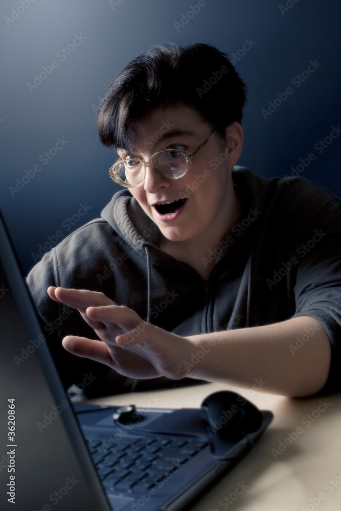 Night internet surfing Night internet surfing