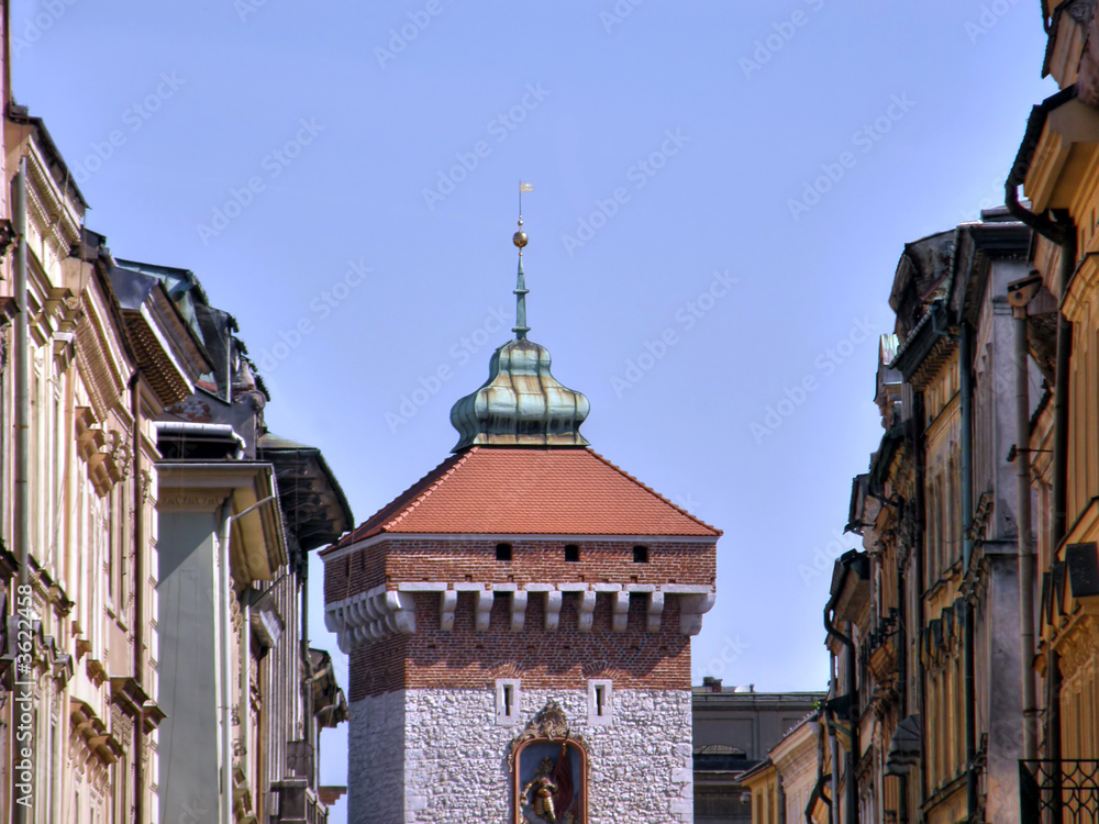 Obraz premium An ancient part of city. Poland.