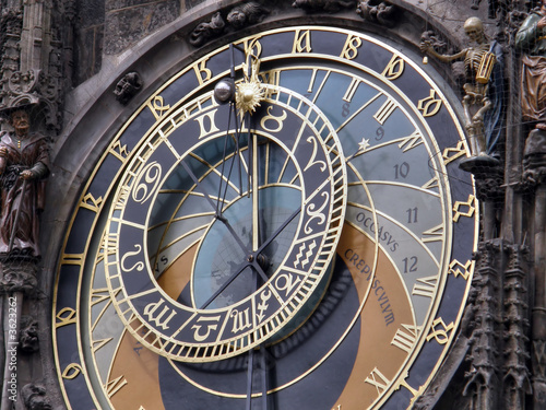 Ancient hours. Prague.