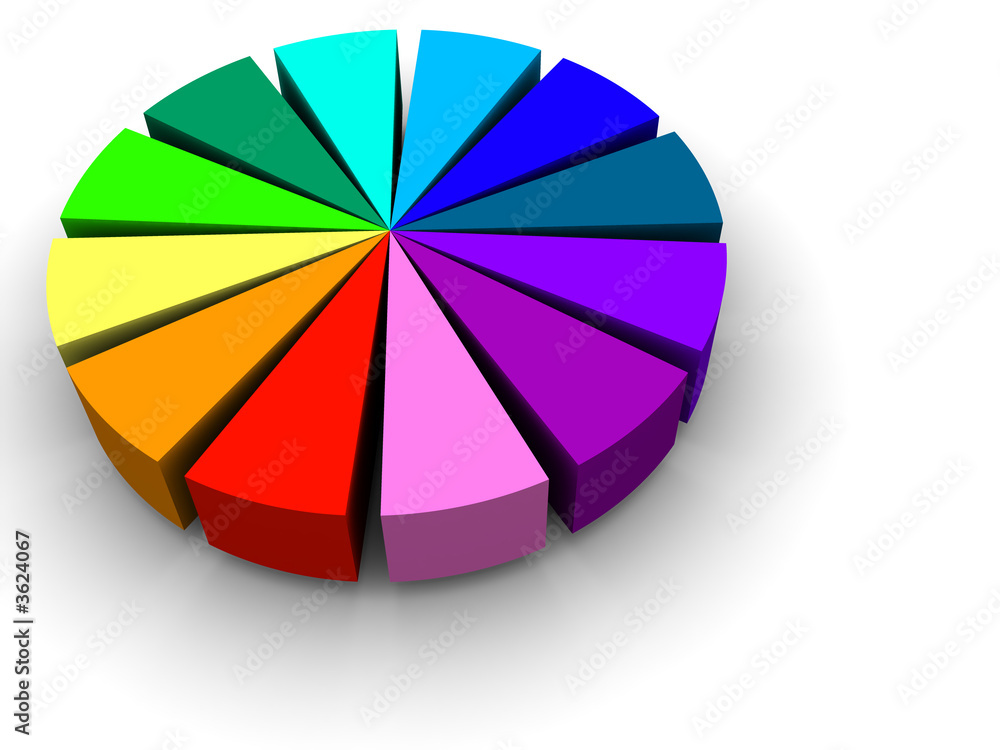 Obraz premium diagram.
