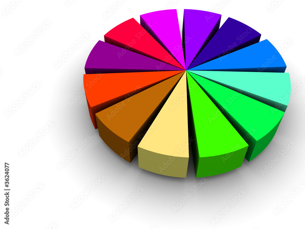 Obraz premium diagram.