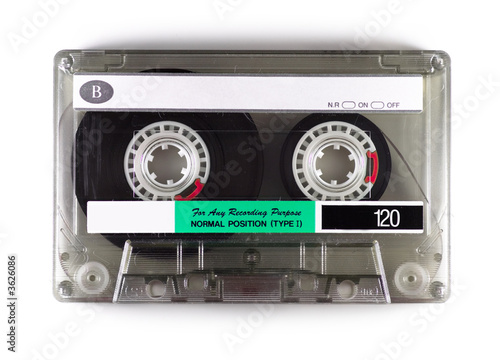 Fotografia, Obraz Audio cassette