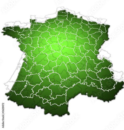carte de france