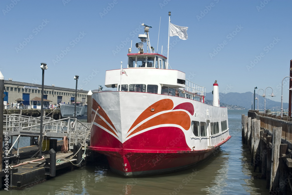 Fototapeta premium passenger Boat