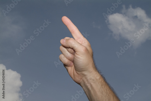 Slika na platnu Pointing Skyward