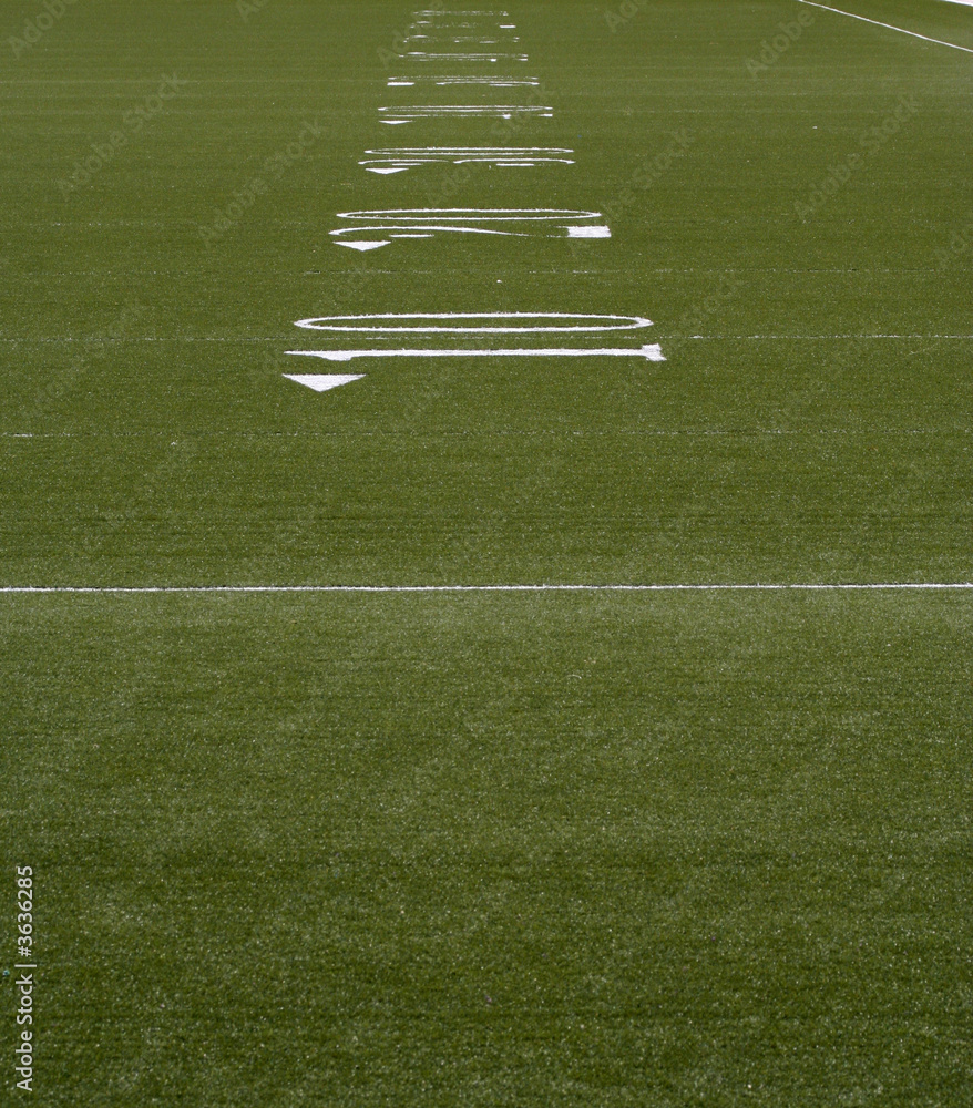 Obraz premium American football field.