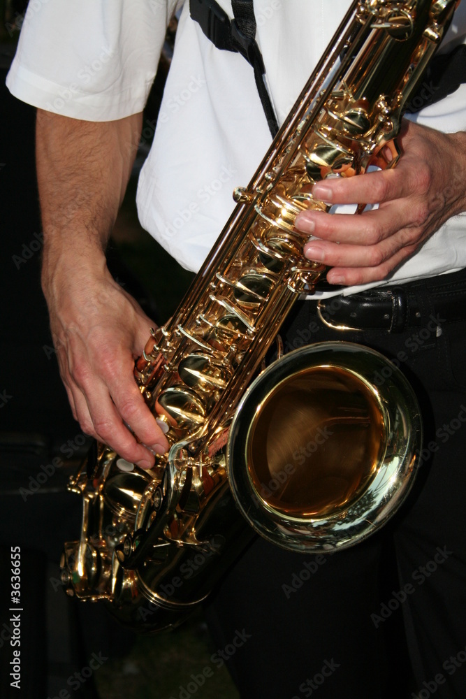Obraz premium saxophoniste