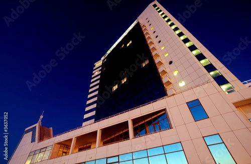 modern office building