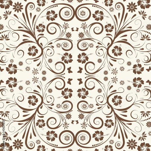 abstract vector flower illustration