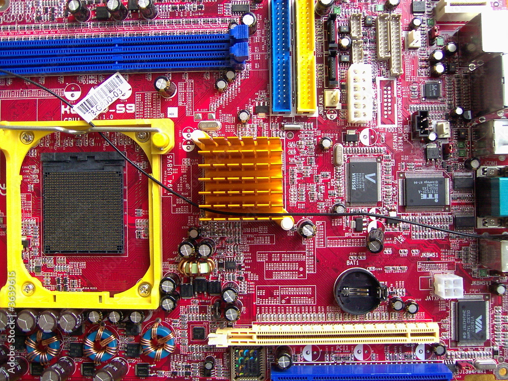 Obraz premium Motherboard