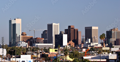 Skyscrapers in Downtown of Phoenix, AZ