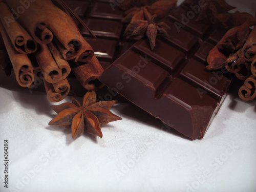 Obraz na płótnie carré de chocolat w salonie