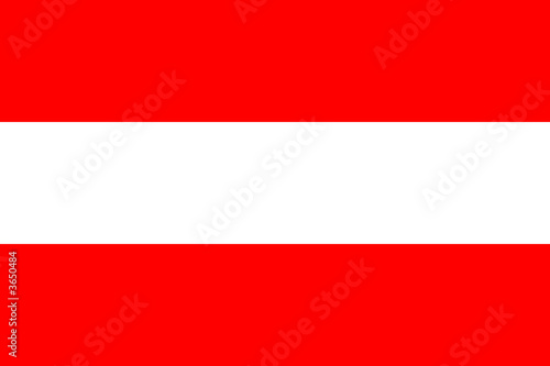 Nationalflagge Österreich / Austria