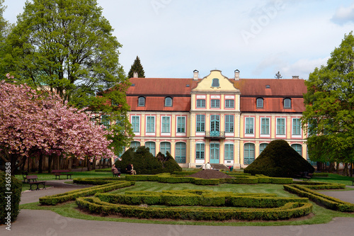    Danzig - Oliwa. Opatw's palace.