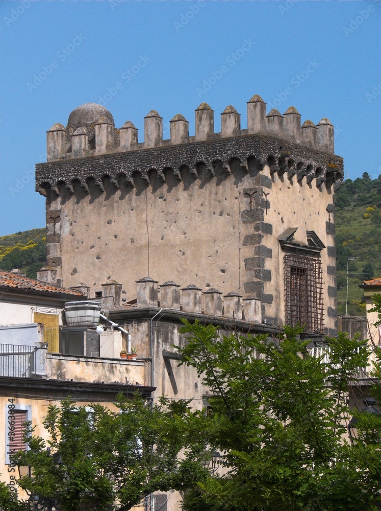 Randazzo castello torre museo