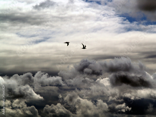 storm clouds