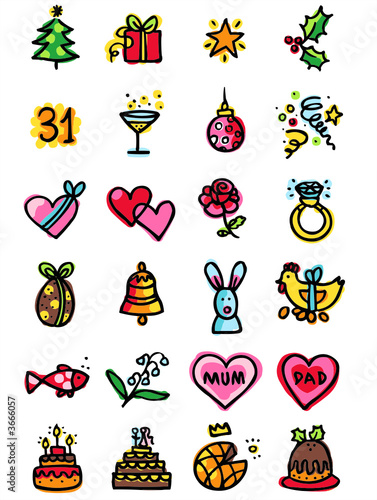 celebration icons