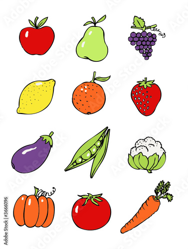 fruits et légumes