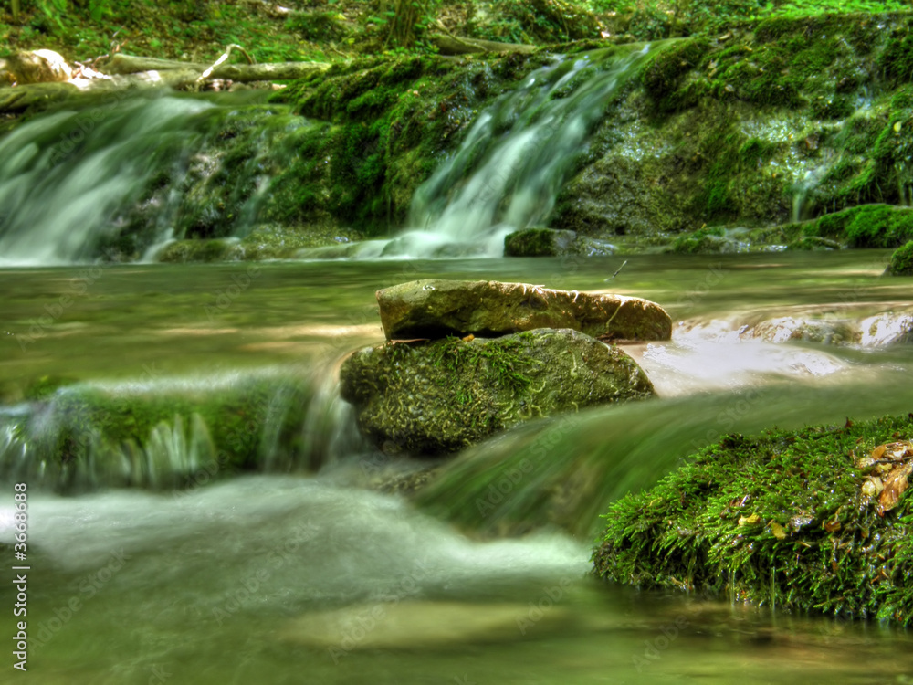 Waterfalls. Crimea. Waterfalls. Crimea.