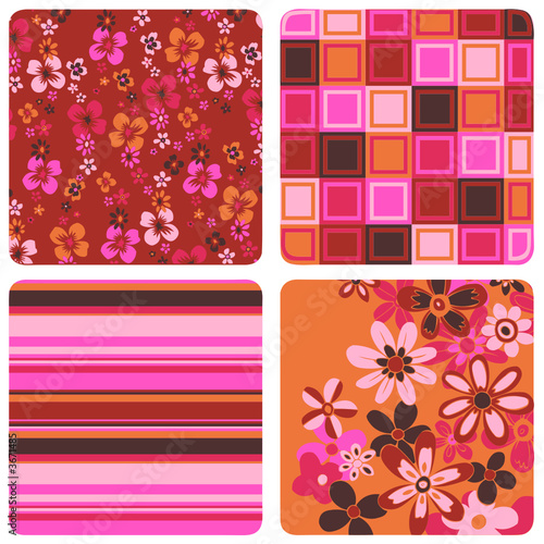 motifs fleurs