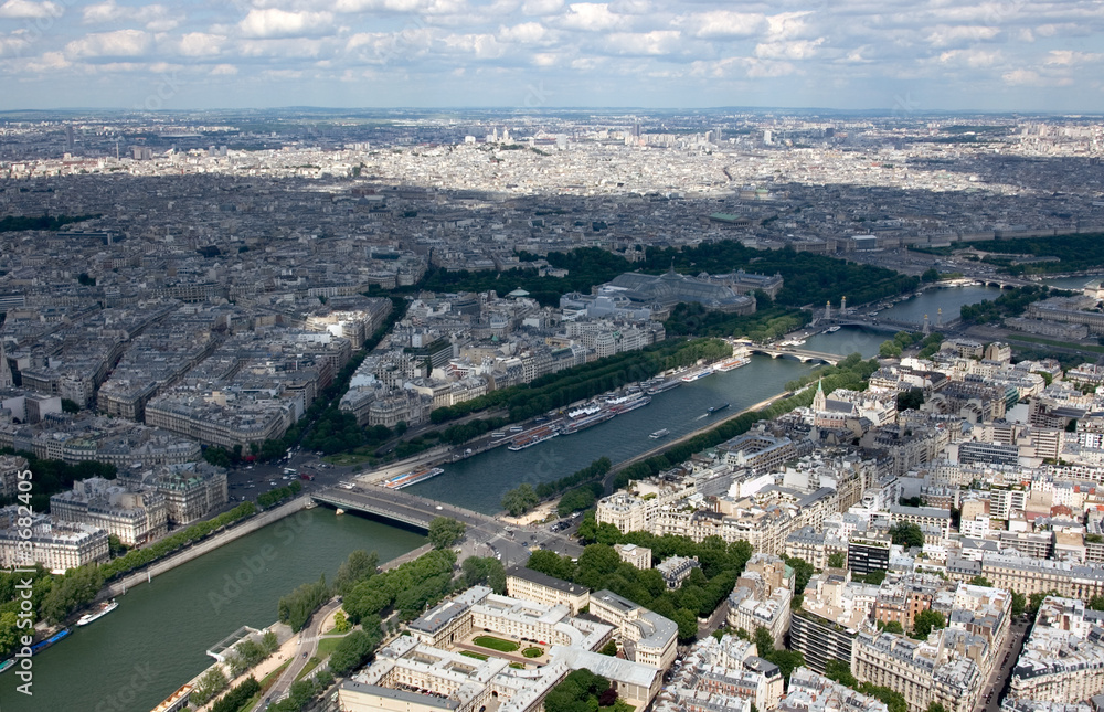 Views over the Seine