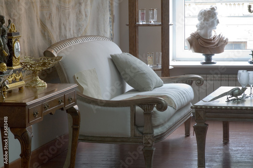 Drawing room in classical slyle