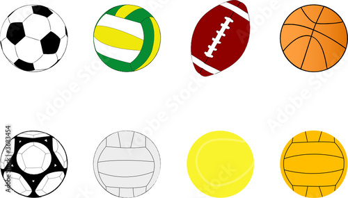 sports ball illustration