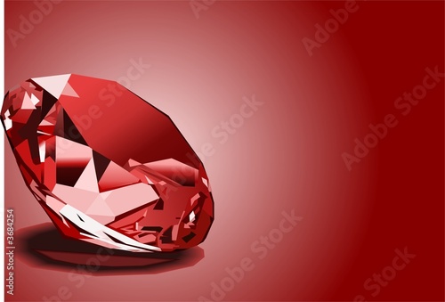 Red ruby background