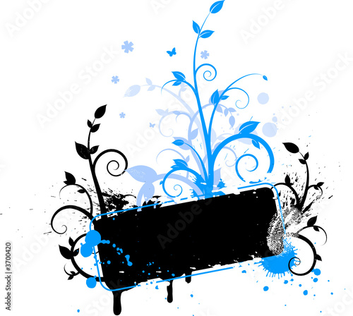 Floral design composition