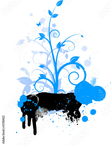 Floral design composition