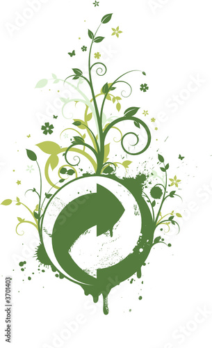 Floral design recyclage