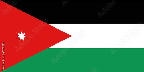 Flag - Giordania photo