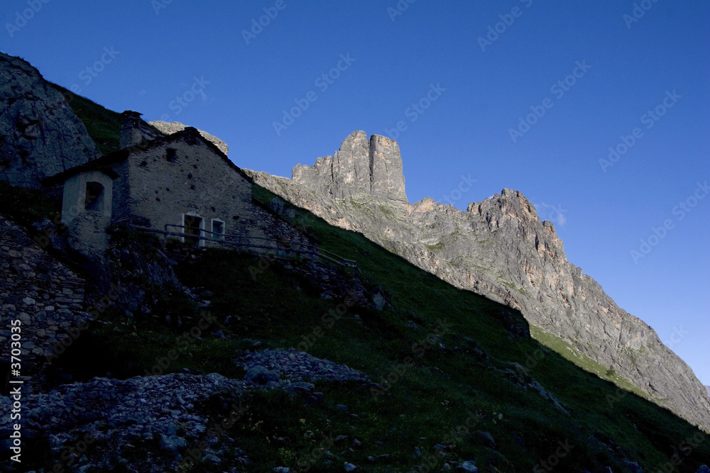 Fototapeta premium val Maira.colle del Maurin
