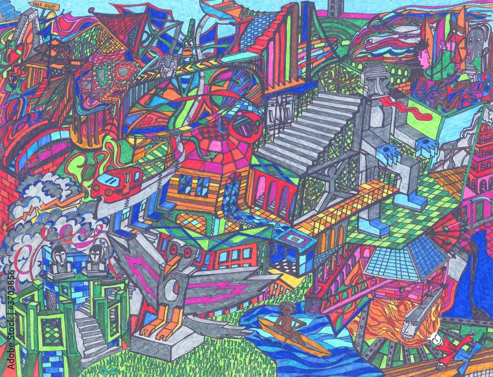 Obraz premium Stone Totems