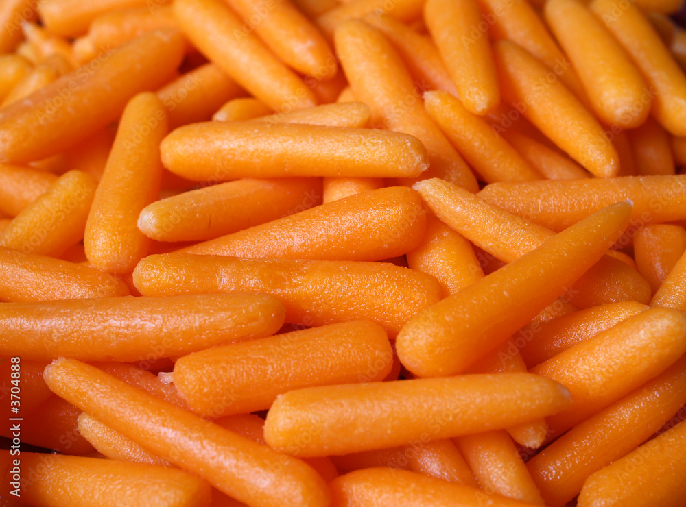 fresh baby carrots