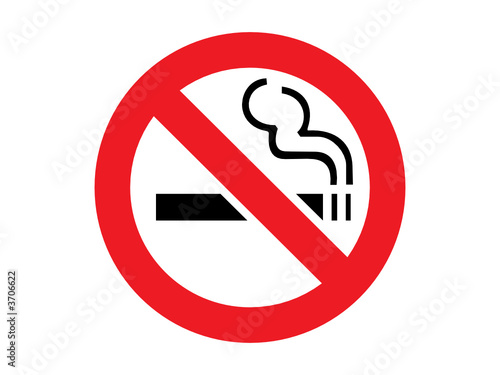 no smoking sign