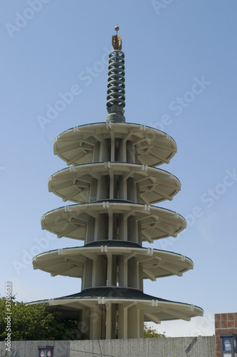 Photography Japan Town Pagoda