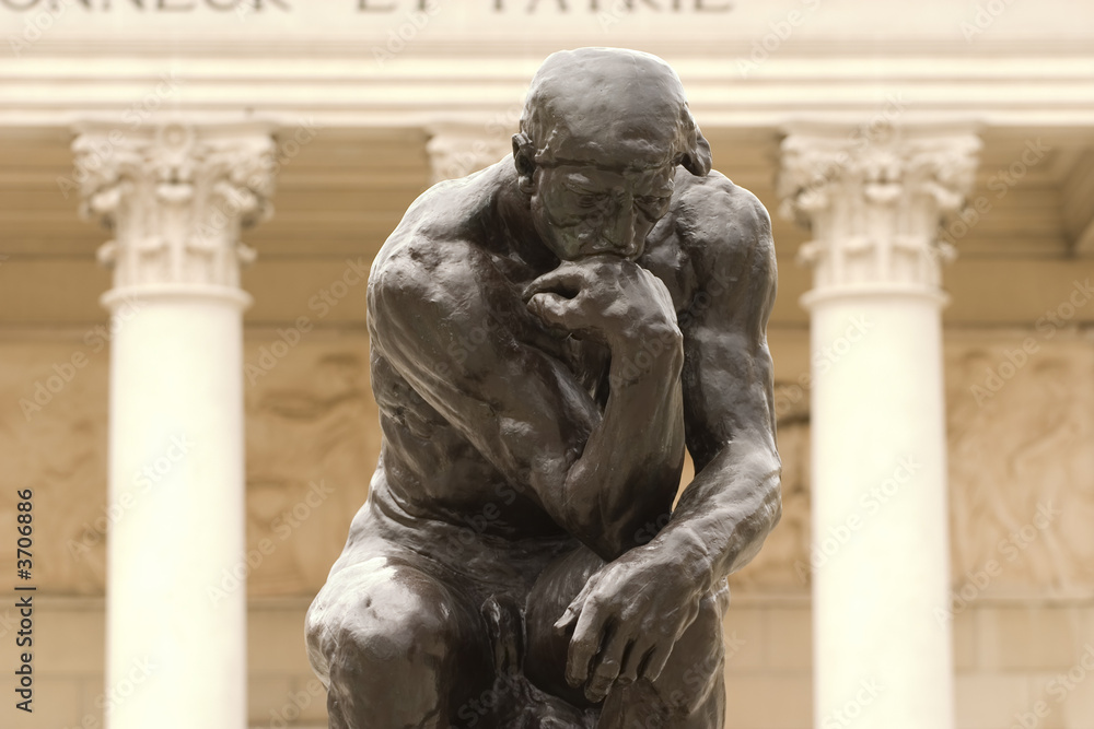Rodin's Thinker Close up