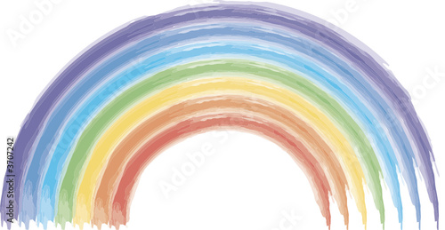 ARCOBALENO TONDO ACQUARELLO